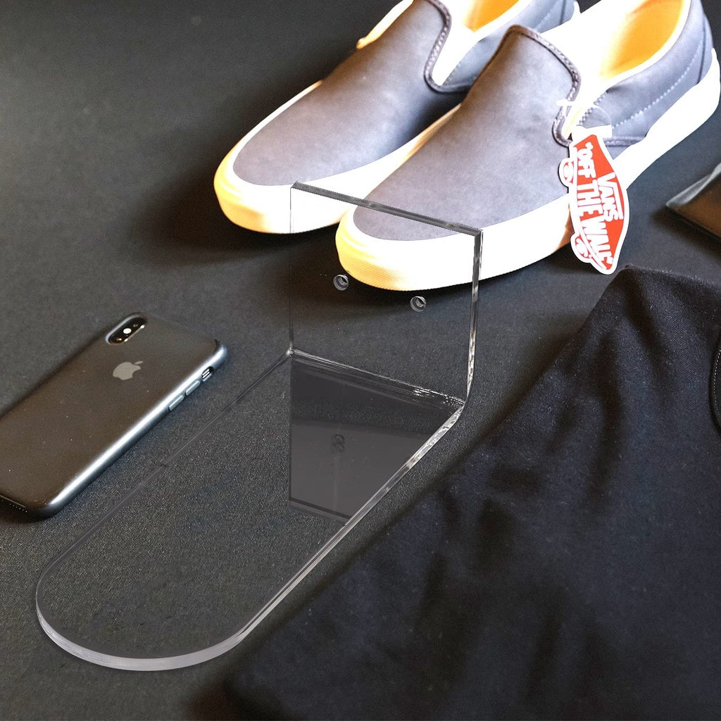 5pcs/10pcs wall mount shoe display premium quality acrylic by IMU Studio